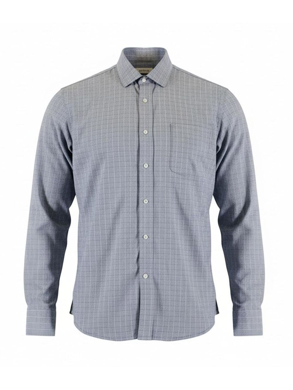🧊 SLEEK COMFORT | Men’s Calvin Klein Ice Blue Stretch Shirt Large